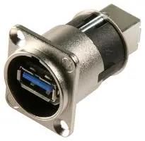 USB ADAPTER, 3.0 TYPE A-TYPE B, RCPT NAUSB3