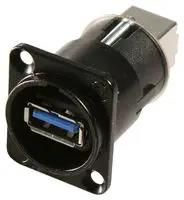 USB ADAPTER, 3.0 TYPE A-TYPE B, RCPT NAUSB3-B