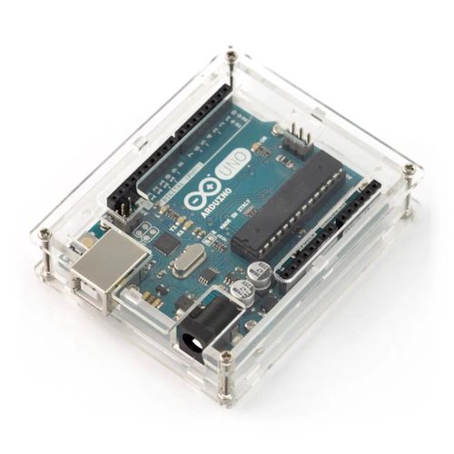 Case for Arduino Uno - transparent slim v2 GRL-06170