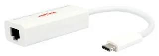 CONVERTER, USB C PLUG-RJ45 JACK, WHT 12.02.1109