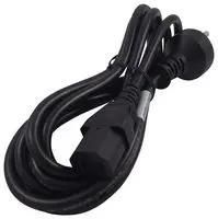 POWER CORD, DANISH PLUG/IEC C13, 2.5M 2108H
