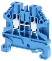 TERMINAL BLOCK, DIN RAIL, 2POS, 12AWG XW5T-S2.5-1.1-1BL