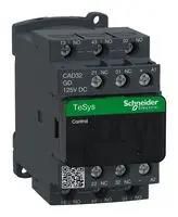 CONTACTOR, 3PST/DPST, 125VAC, DIN RAIL CAD32GD