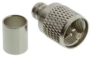 RF CONNECTOR, UHF, STRAIGHT PLUG, CABLE 182102