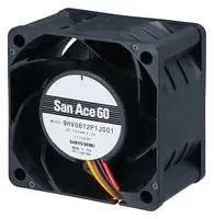AXIAL FAN, 60MM, 12V, 66.4CFM, 68DBA 9HV0612P1J001