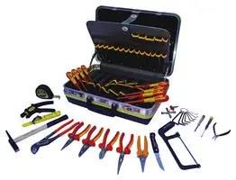 ELECTRICIAN SERVICE CASE KIT, 25PC T1641