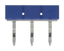 SHORT BAR, I/O RELAY, 6.2MM, 3P, BLUE PYDN-6.2-030S