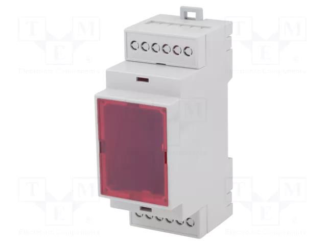 Enclosure: for DIN rail mounting; Y: 90.2mm; X: 36.3mm; Z: 57.5mm GAINTA D2MG-IRC