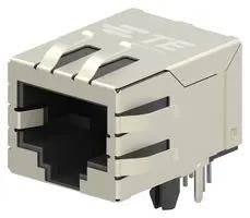 RJ45 CONNECTOR, JACK, 8P8C, 1PORT, TH 2301994-6