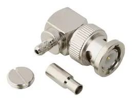 RF COAX CONN, BNC R/A PLUG, 50 OHM/CABLE 031-6997