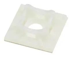 CABLE TIE MOUNT, ADHESIVE, NAT, NYL 6.6 FTH-7A-RT-M