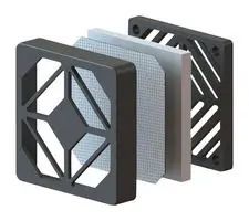 FAN FILTER SET, 60MM, POLYESTER RCP-060-T
