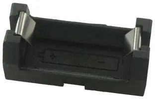 BATTERY HOLDER, 1/2AA CELL, THROUGH HOLE 1017
