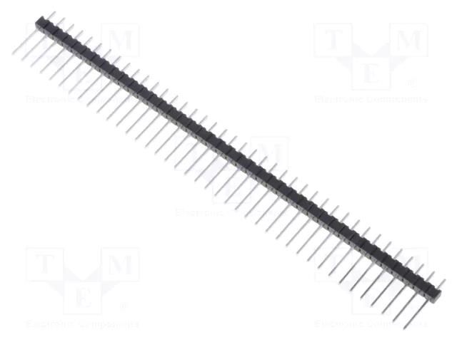 Connector: pin strips; pin header; male; PIN: 40; AMPMODU MOD II TE Connectivity 4-103321-8