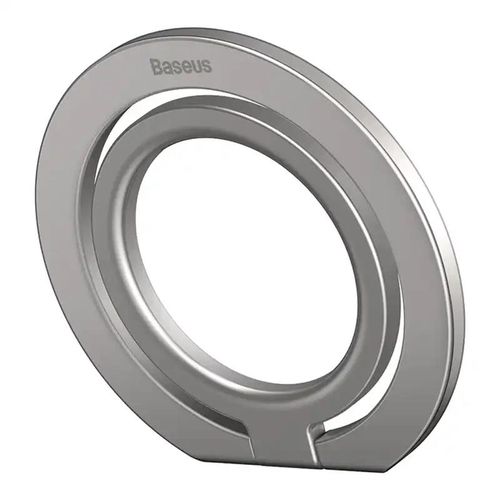 Baseus Halo Ring holder for phones (Silver), Baseus SUCH000012