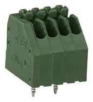 TERMINAL BLOCK, WTB, 4POS, 26-20AWG 1-2834021-4