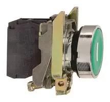 INDUSTRIAL PB SWITCH, SPST-NO, 6A, 120V XB4BA3311