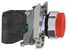 INDUSTRIAL PB SWITCH, SPST-NC, 6A, 120V XB4BL42