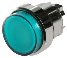 SW OPERATOR, ILLUMINATED, PB, GRN ZB4BW133