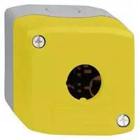 ENCLOSURE, PUSH BUTTON, PC, YEL/GREY XALK01