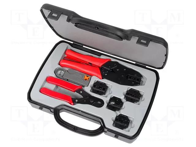 Kit: for colaxial connector crimping; Crimp tool len: 220mm SMT ELECTRONIC TECHNOLOGY HT-330K