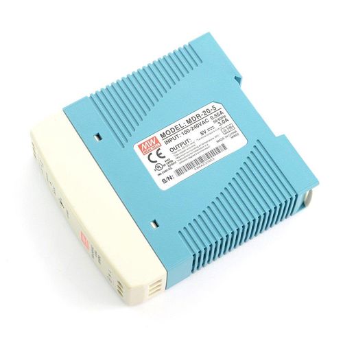 Power supply Mean Well MDR-20-5 for DIN rail - 5V/3A/15W ZAS-08679 5904422337308