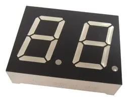 DISPLAY, SEVEN SEGMENT, 0.8 INCH, GREEN LD0805GWK