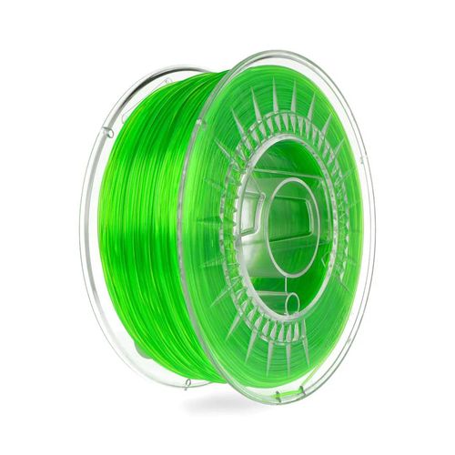Filament Devil Design PETG 1,75mm 1kg - Bright green transparent DEV-15242 5902280030355