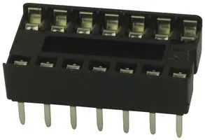 CONN, DIP SOCKET, 14POS, 2.54MM DILB14P-223TLF