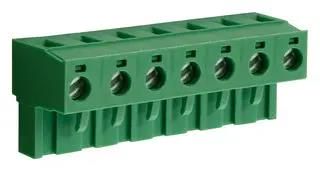 TERMINAL BLOCK, PLUGGABLE, 7POS, 14AWG CTBP9408/7