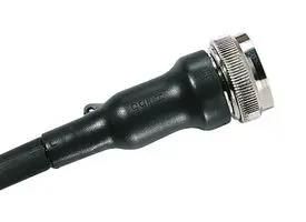 HEAT-SHRINK BOOT, STRAIGHT, 66MM, BLK 401-59023