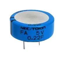 CAP, 0.1F, 11V, SUPER CAP, RADIAL FA1A104ZF