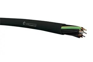 UNSHLD SENSOR CABLE, 4COND, 21AWG, 100M 155220-0115