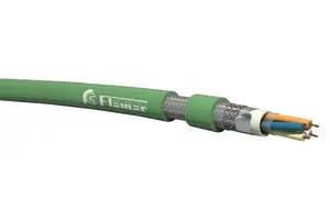 SHLD NETWORK CABLE, 2 PAIR, 22AWG, 100M 155421-5001