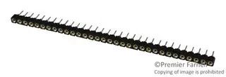 SIP SOCKET, 32POS, 2.54MM, TH 310-93-132-41-001