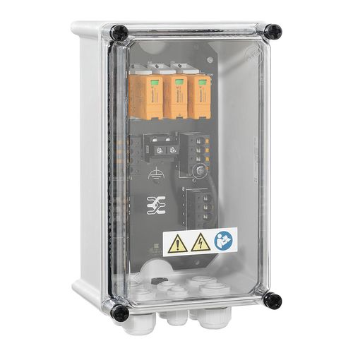 Combiner Box (Photovoltaik), 1000 V, 1 MPPT, 3 Inputs / 3 Outputs per MPPT, Surge protection II, Cable gland Weidmuller 2683310000 04050118700039