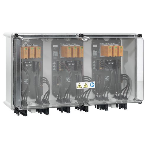 Combiner Box (Photovoltaik), 1000 V, 3 MPPT's, 3 Inputs / 3 Outputs per MPPT, Surge protection II, WM4C Weidmuller 2683390000 04050118700138