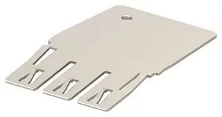 SHIELD PLATE, BENDED, MALE INSERT T0920013670-000