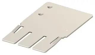 SHIELD PLATE, STRAIGHT, MALE INSERT T0920023670-000
