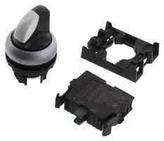 SELECTOR SWITCH, 1 POLE, 4A, 24VDC M22-WKV/K10