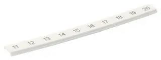 TERMINAL BLOCK MARKER, 11-20, 6.2MM ZBF 6,LGS:FORTL.ZAHLEN 11-20