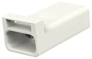 RECEPTACLE HOUSING, 3POS, PBT, WHITE 1-2834075-3