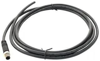 SENSOR CORD, 4P, M8 RCPT-FREE END, 5M 8-04AFFM-SL7A05