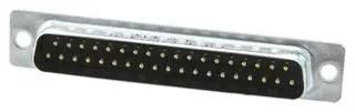 D SUB CONN, PLUG, 37POS, SOLDER L717SDC37P