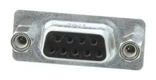 D SUB CONN, PLUG, 9POS, SOLDER L717SDEH09POL2RM8