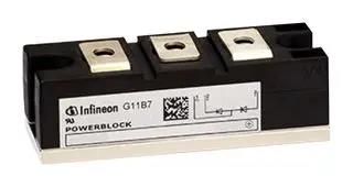 DIODE MODULE, 1.8KV, 171A DD171N16KHPSA2