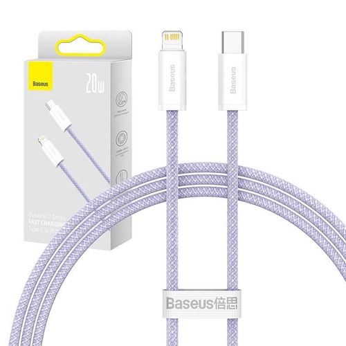 USB-C cable for Lightning Baseus Dynamic 2 Series, 20W, 1m (purple), Baseus CALD040205