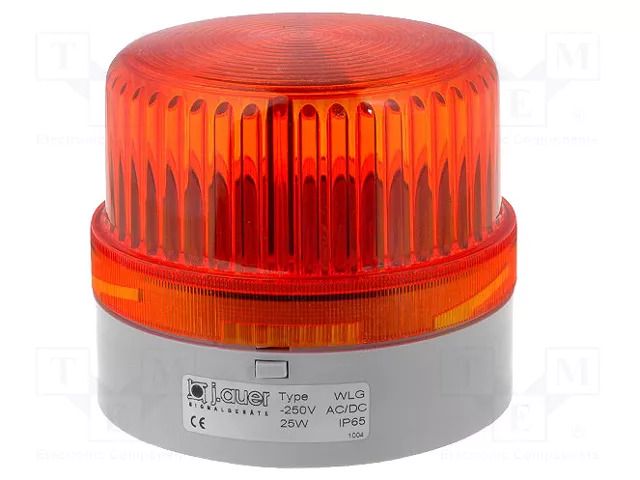Signaller: lighting; continuous light; orange; WLG; 12÷240VDC AUER SIGNAL JA-WLG/O