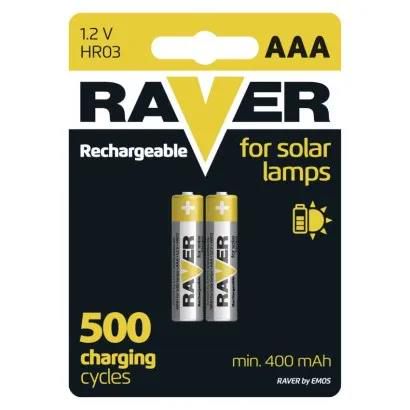 RAVER SOLAR Rechargeable battery HR03 (AAA), Raver B7414 8592920007808