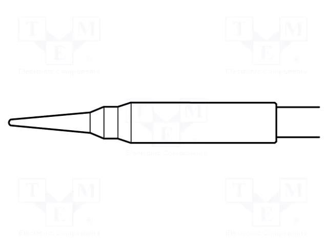 Tip; conical; 0.3mm JBC TOOLS JBC-C105103